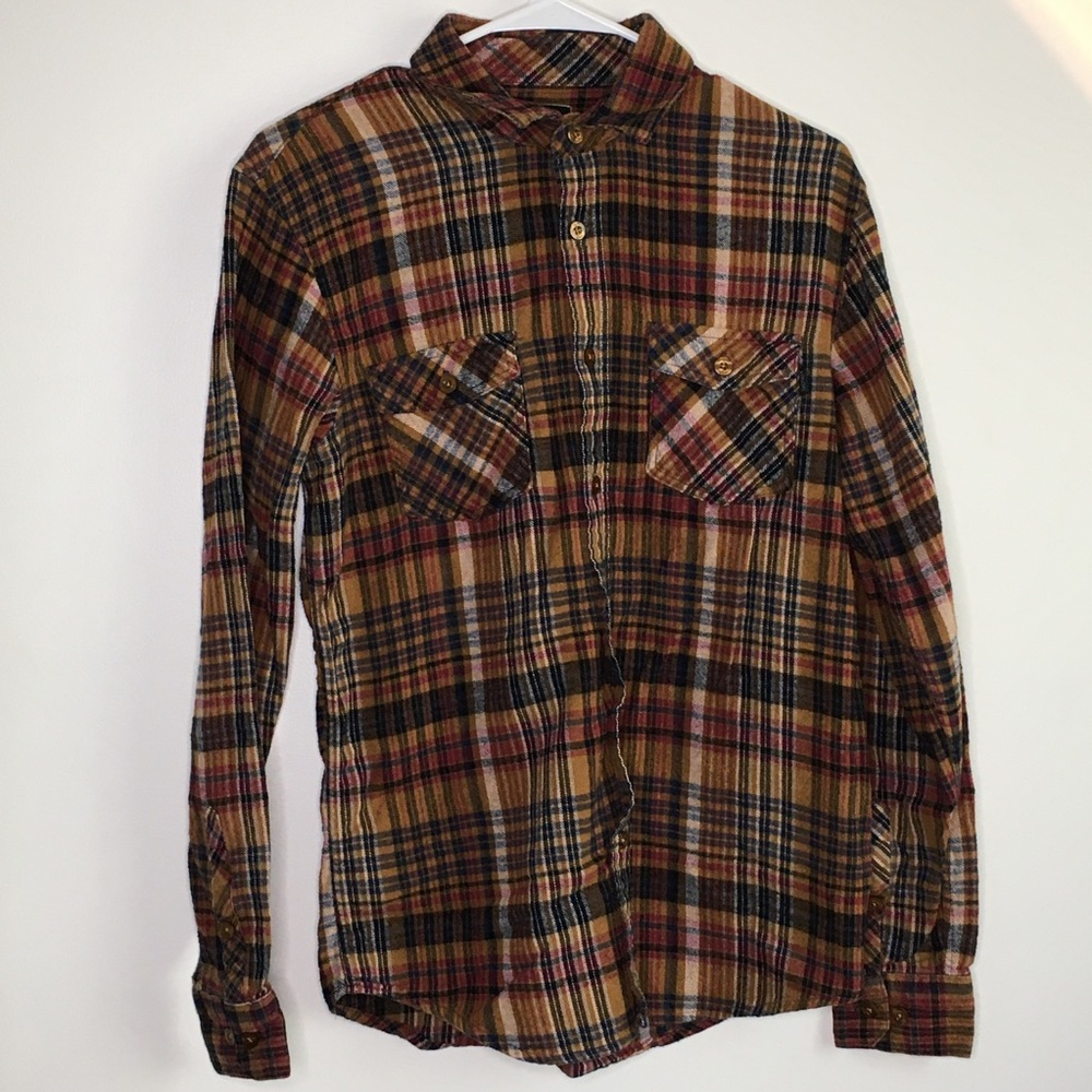 Slim Fitting Flannel Valor